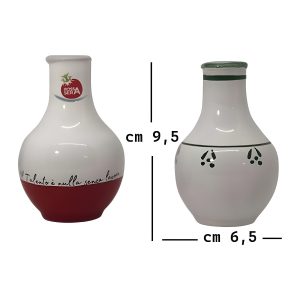 Bottiglie e orcetti in ceramica - Mignon 9,5 × 6,5 cm