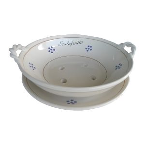 Coppe, coppette e sperlunghe in ceramica - Scolafrutta