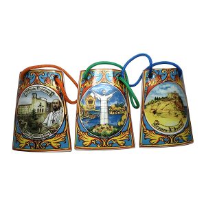 Piatti e mattonelle in ceramica - Tegolina con corda