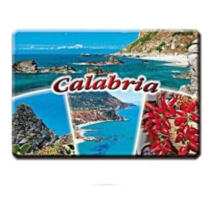 Calamita in metallo rettangolare - Calabria