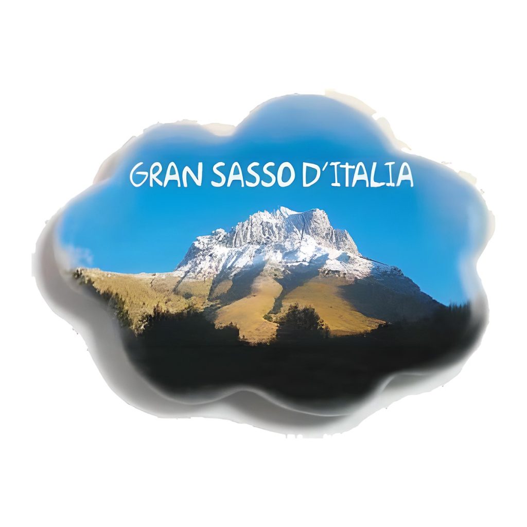 Calamita in resina nuvola