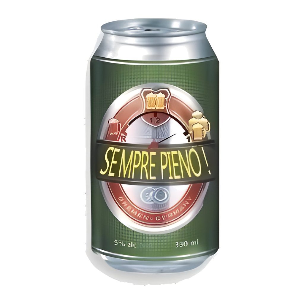 Calamita in resina lattina di birra