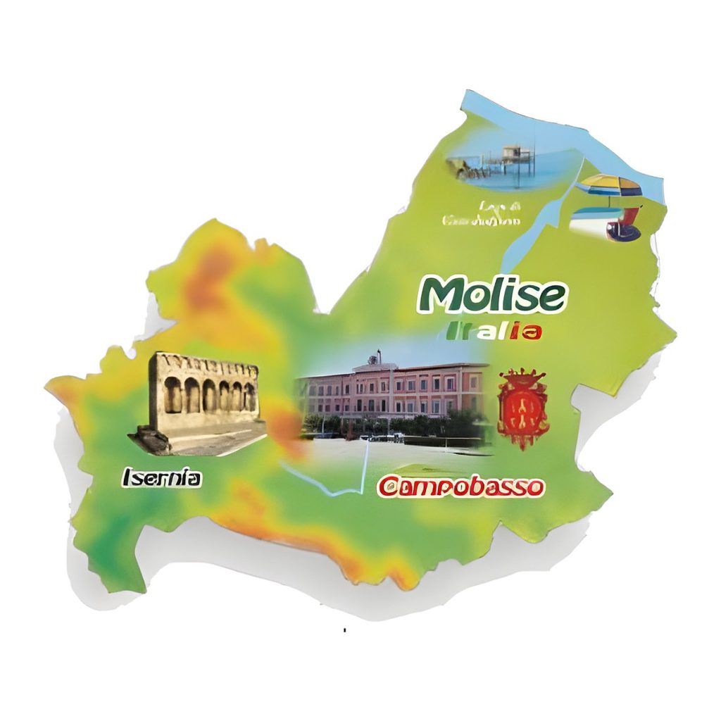 Calamita in resina Molise