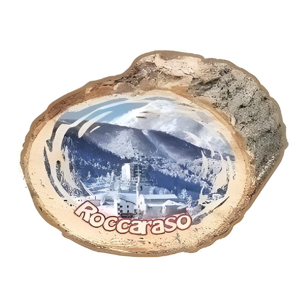 Calamita in resina tronco