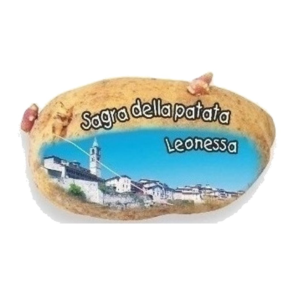 Calamita in resina patata