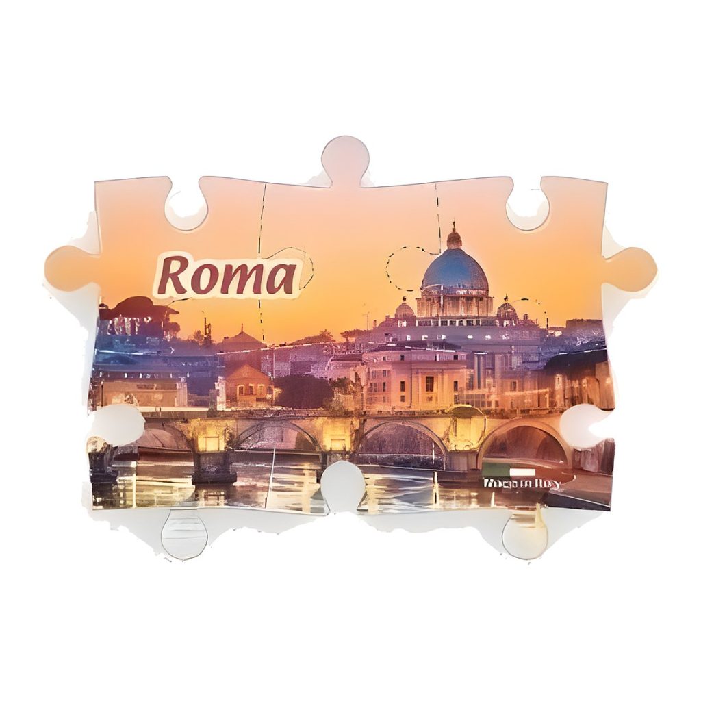 Calamita in resina puzzle