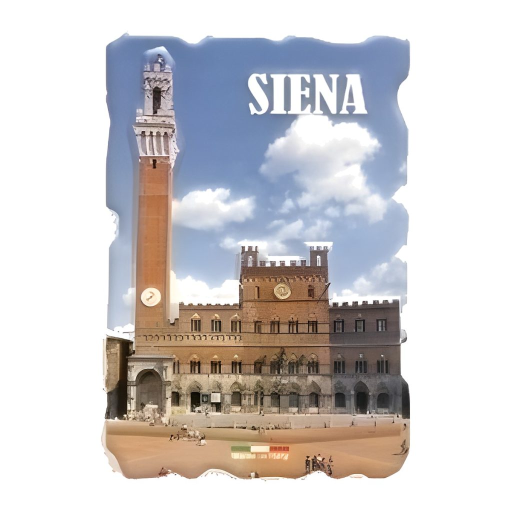 Calamita in resina travertino Siena rilievo