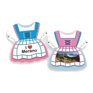 Calamita in resina costume tirolese f