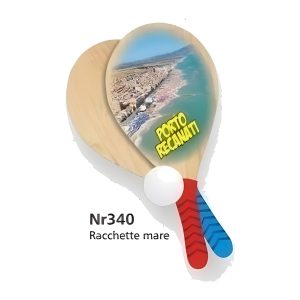 Calamita in resina racchetta mare