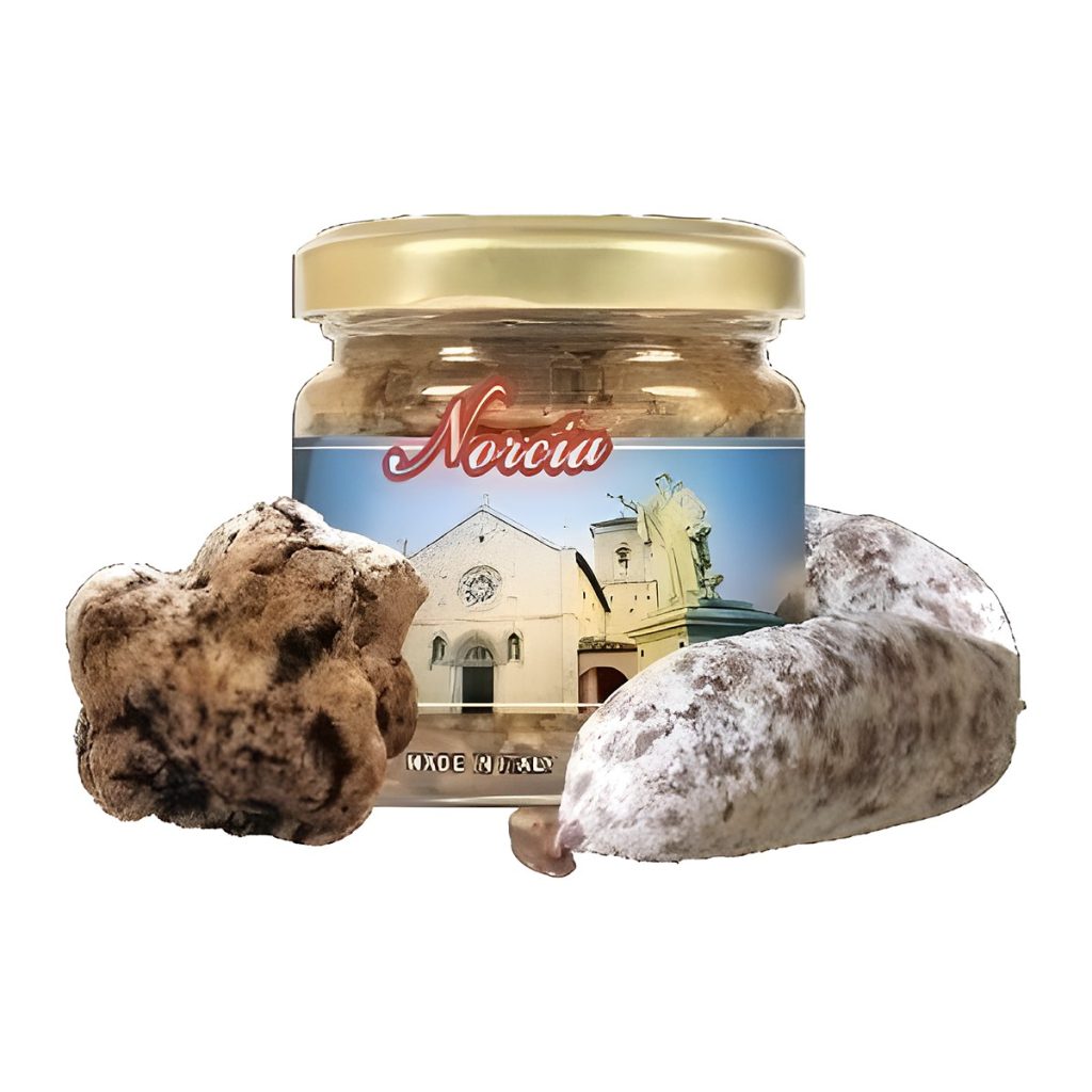 Calamita in resina tartufo e salsicce