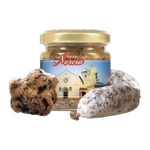 Calamita in resina tartufo e salsicce