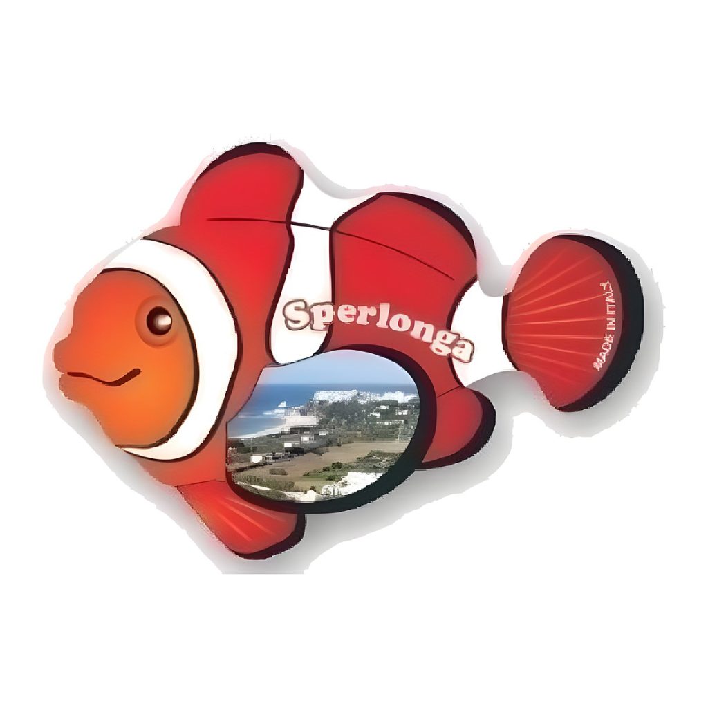 Calamita in resina pesce pagliaccio