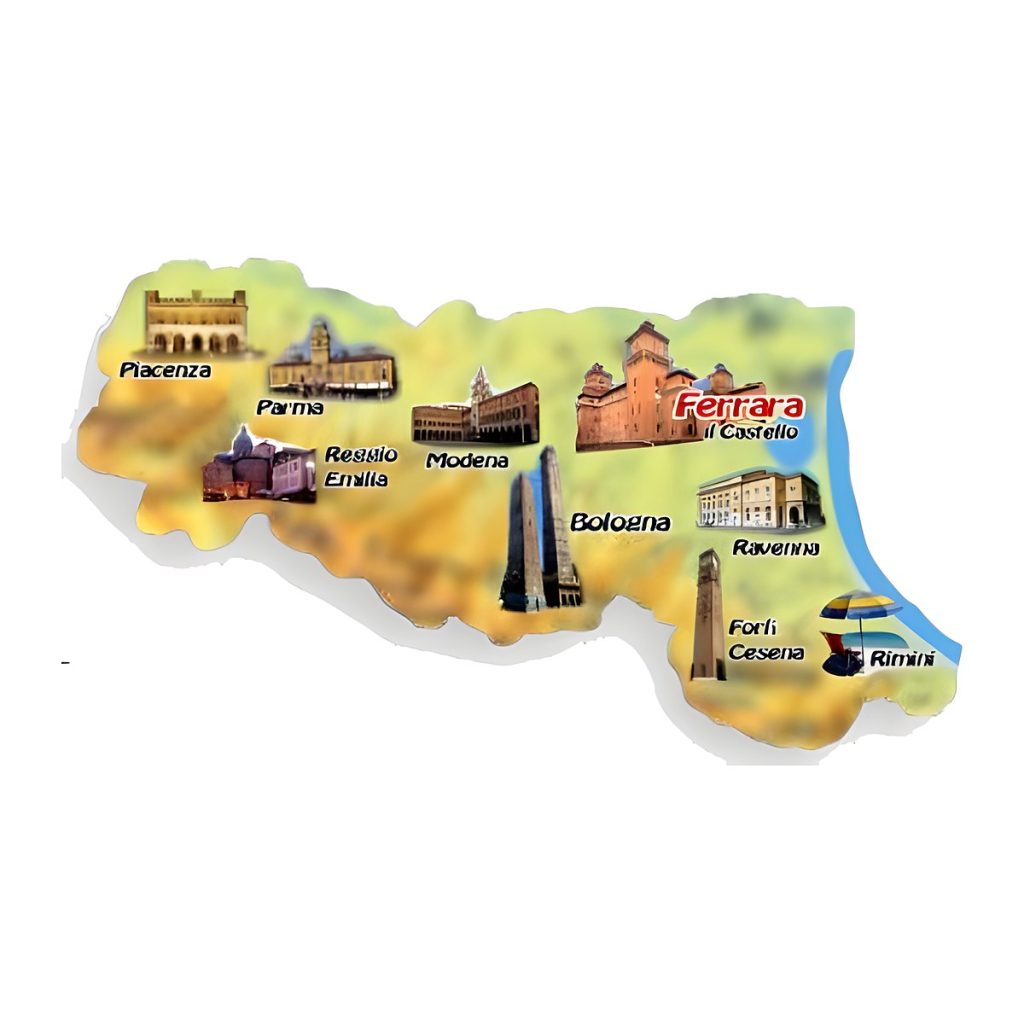 Calamita in resina Emilia-Romagna