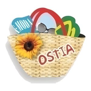 Calamita in resina borsa mare