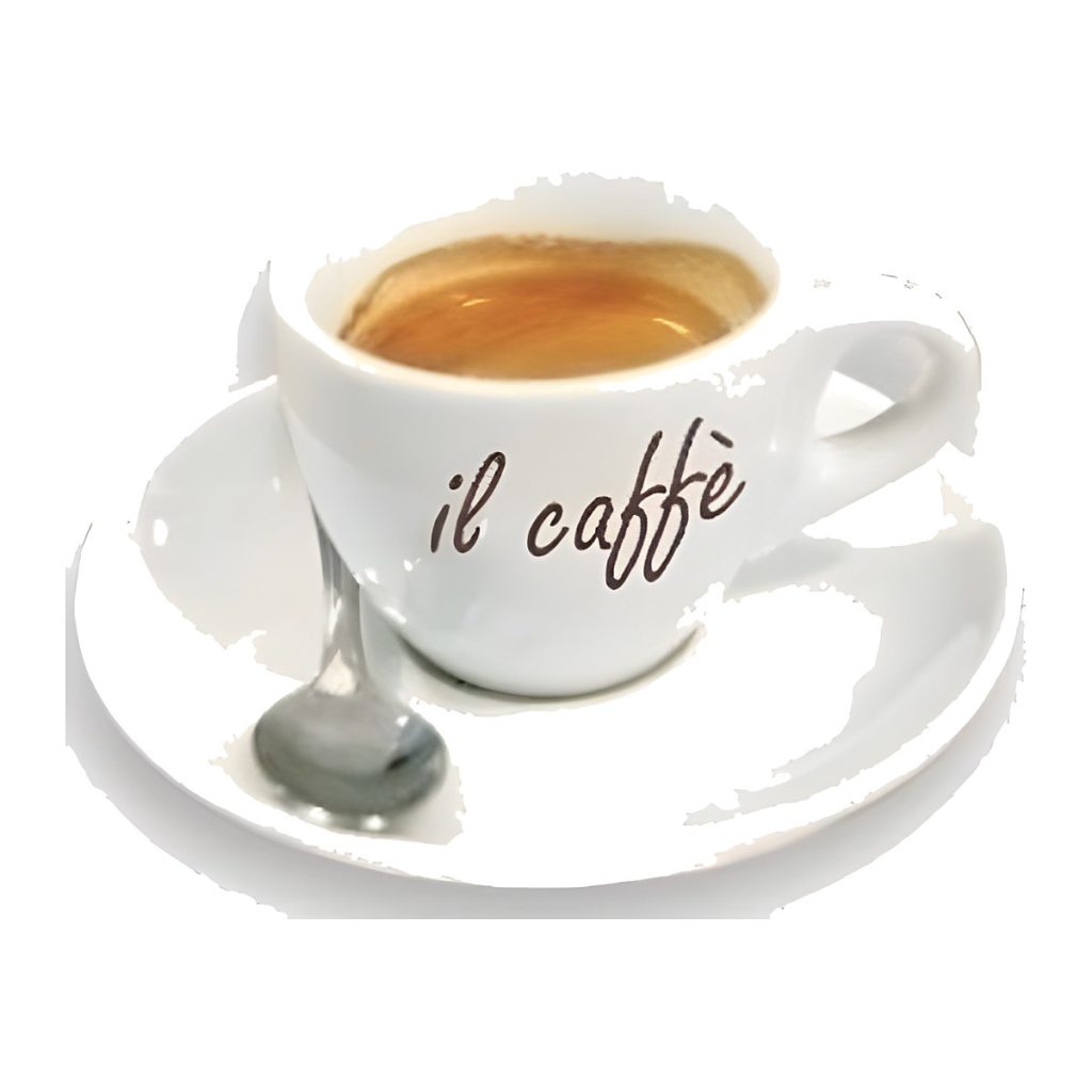 Calamita in resina caffè