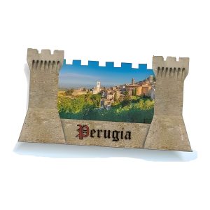 Calamita in resina castello