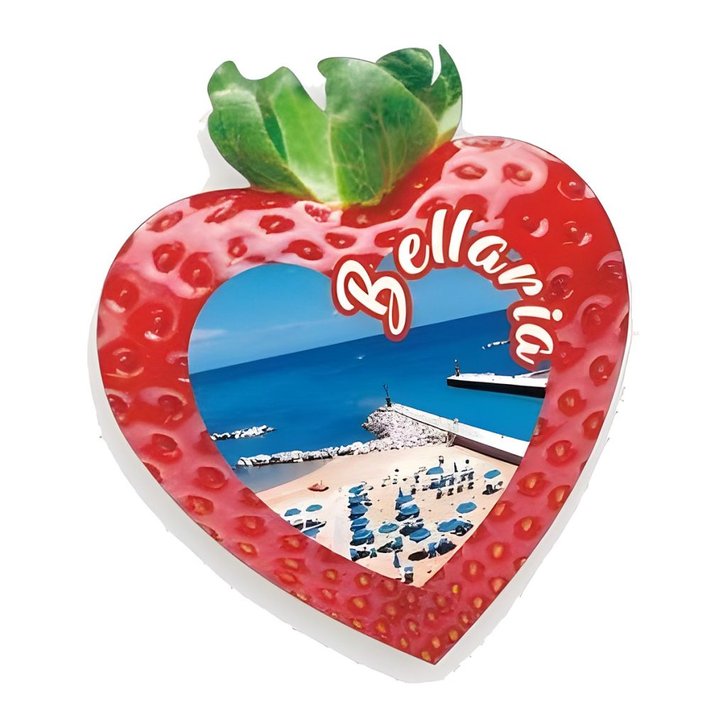 Calamita in resina fragola