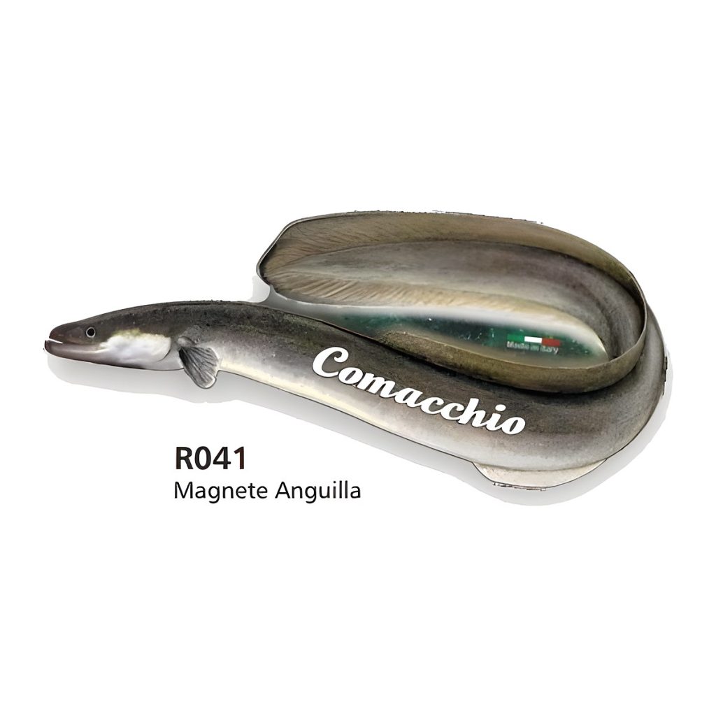 Calamita in resina anguilla