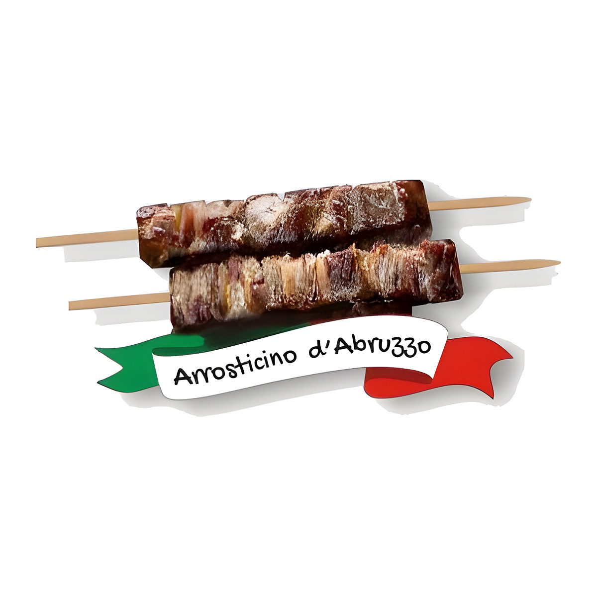 Calamita in resina arrosticini d'Abruzzo