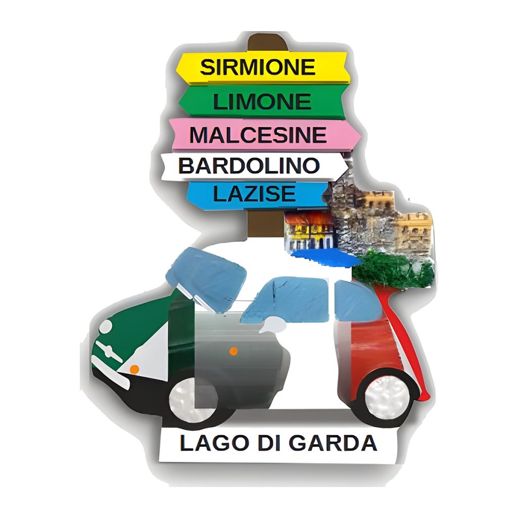 Calamita in resina auto cartelli