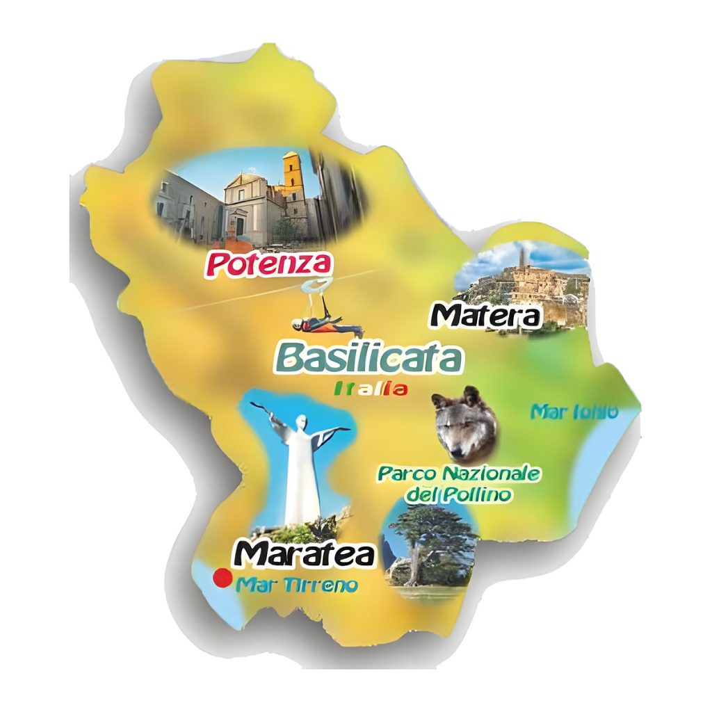 Calamita in resina Basilicata