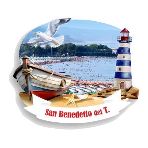 Calamita in resina mare bello