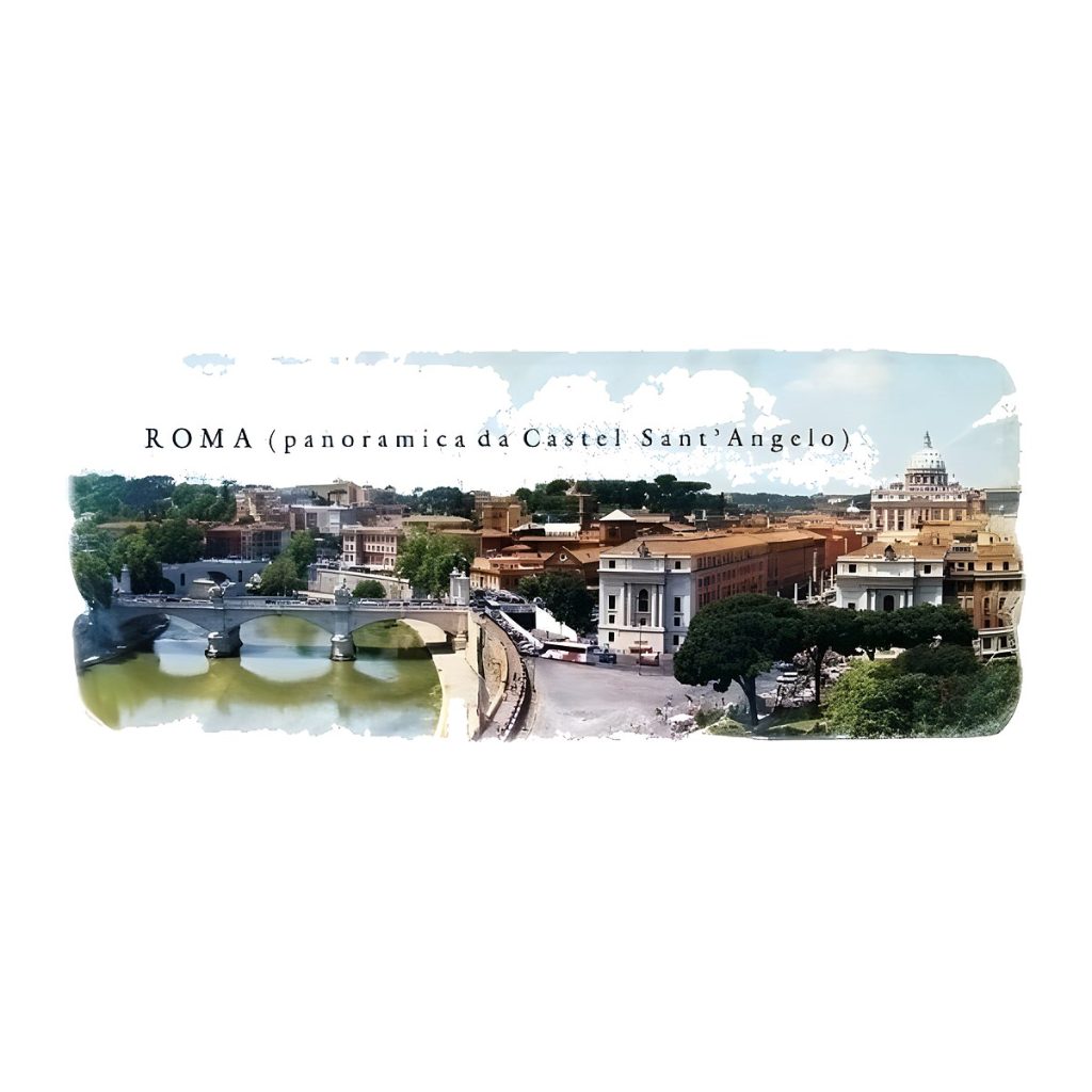 Calamita in resina panorama spesso